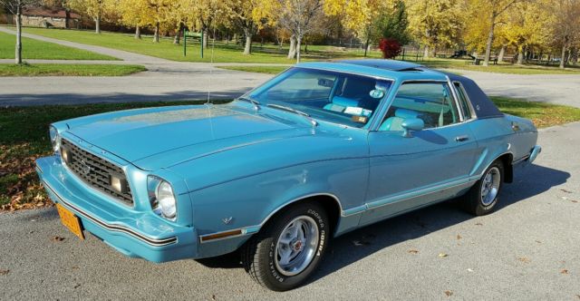 1978 Ford Mustang Ii Ghia V8 4 Speed Rare Restored 50 302 8f04f219151