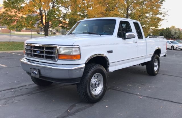 1996 Ford F-250 Extended Cab Super Cab F-350 4X4 Four Wheel Drive Gas 1996 Ford F250 460 Oil Type