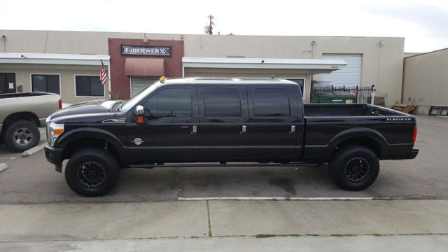 2013 Ford F350 custom 6 door truck platinium stretched limo six F250