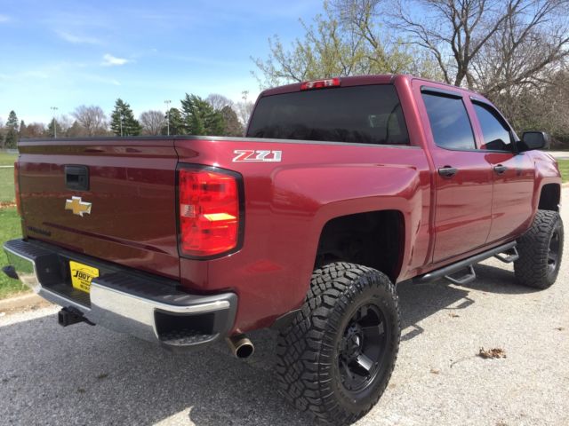 2014 Chevrolet Silverado 1500 Lt Z71 Lifted 3gcukrec5eg522757