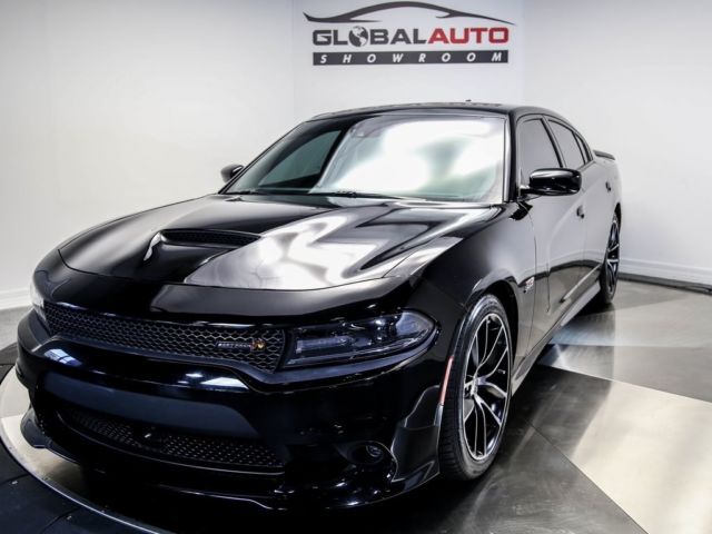 2015 Dodge Charger R/T Scat Pack 32757 Miles Pitch Black 