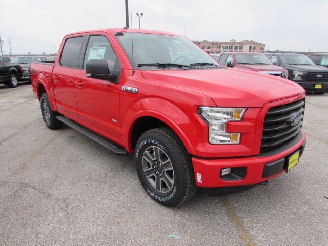 2016 Ford F150 XLT 5 Miles Race Red Crew Cab Pickup Twin Turbo Regular 2016 Ford F 150 Xlt 2.7 Ecoboost Towing Capacity