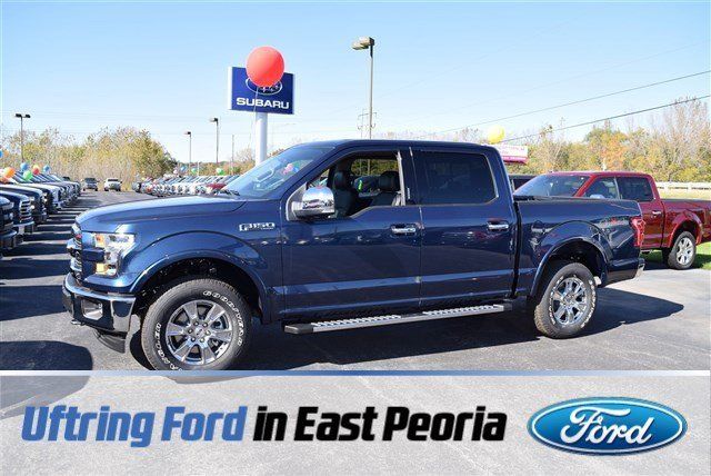 2017 Ford F 150 Lariat 0 Blue Jeans Metallic Crew Cab Pickup Regular Unleaded V 1ftew1ef4hfa08179