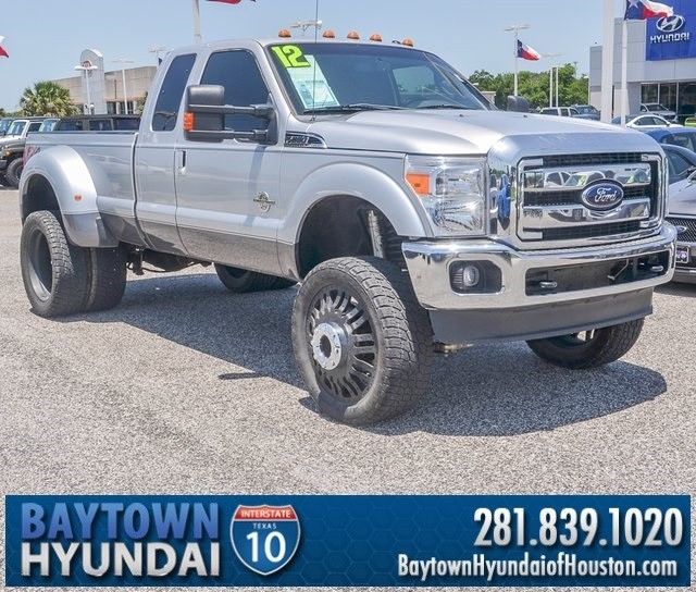 Lifted 2012 Ford F350 Dually Ext Cab Amercan Force Wheels Bds Lift